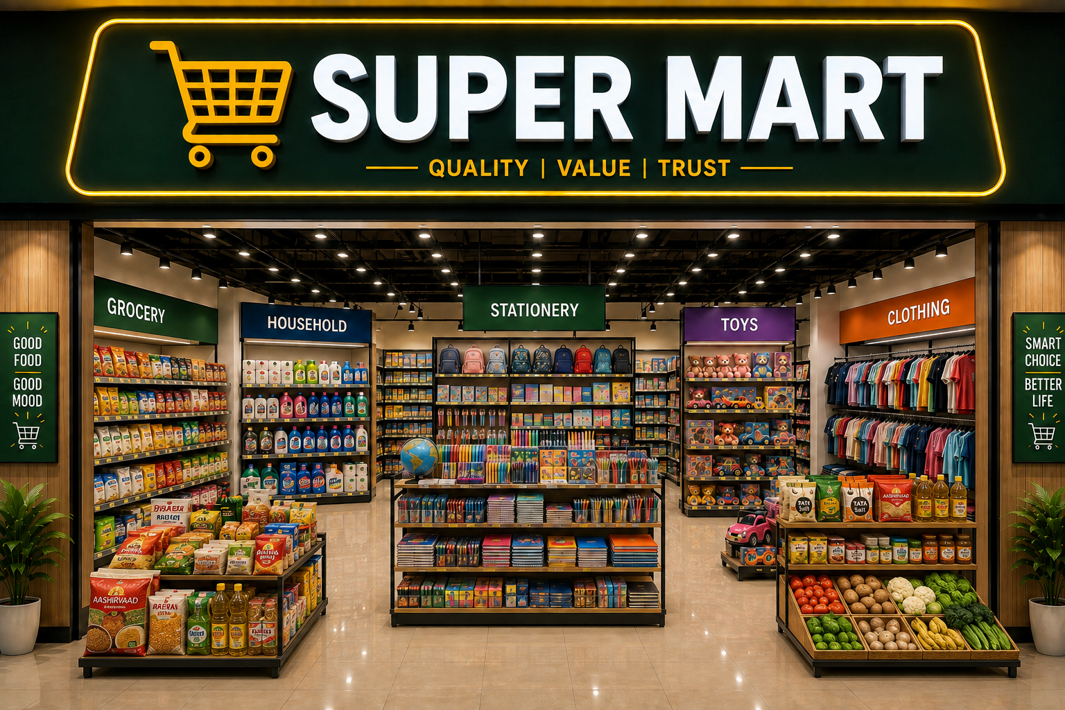 Super Market store